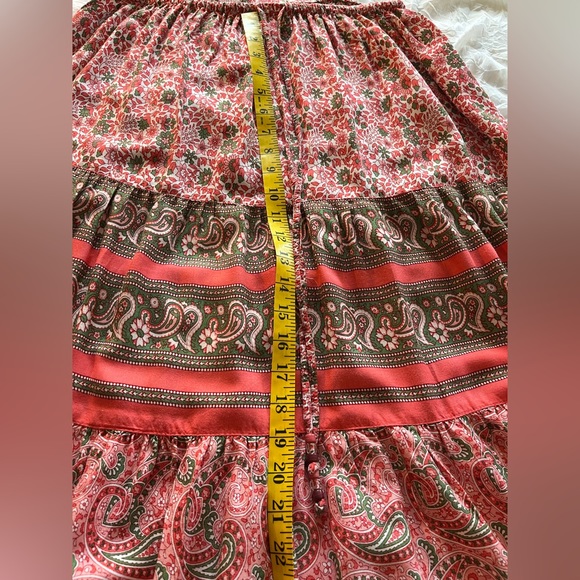 White Stag Full Colorful Flared Skirt - Picture 8 of 11